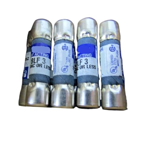 Fusible rapide BLF3 de 250V en lot de 9 pièces pour circuit électrique