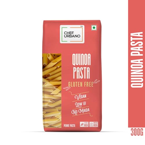 Image of Chef Urbano Quinoa Pasta Penne | 300 Gms | No Maida | No Wheat | No Transfat | Healthy Pasta | High Fibre | High Protein