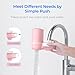 Waterdrop Sink Filter Water Faucet for Skin Care, Bathroom Faucet Filter, 320 Gallons, NSF Certified Water Purifier, 0.01μm Ultra-Filtration System, Reduces Chlorine Lead-Free Material, 1 Filter Pink