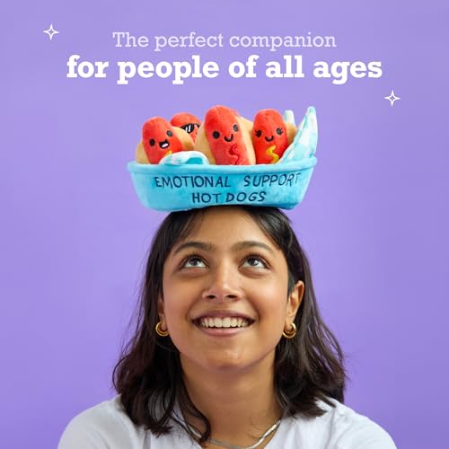 Image of WHAT DO YOU MEME? Emotional Support Hot Dogs - Emotional Support Plushies, Cute Stuff & Funny Gifts by Relatable