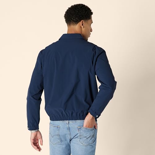 Amazon Essentials Men's Relaxed-Fit Lightweight Stretch Zip-Up Bomber Jacket2