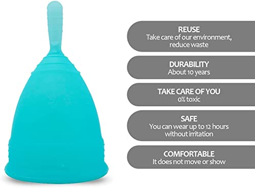 Edicare Menstruationstasse Set mit zwei Tassen