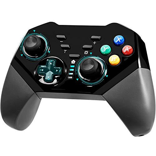 KINGEAR Focipow Game Controller for Switch, Wireless Pro Controller Gamepad Replacement for Nintendo
