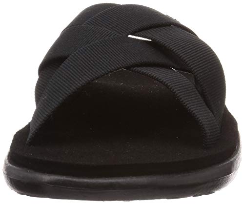 Image of Teba Men's VOYA SLIDE Sandal BLACK 9.8 inches (25 cm)