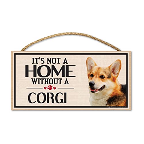 Image of Imagine This Wood Sign for Corgi Dog Breeds
