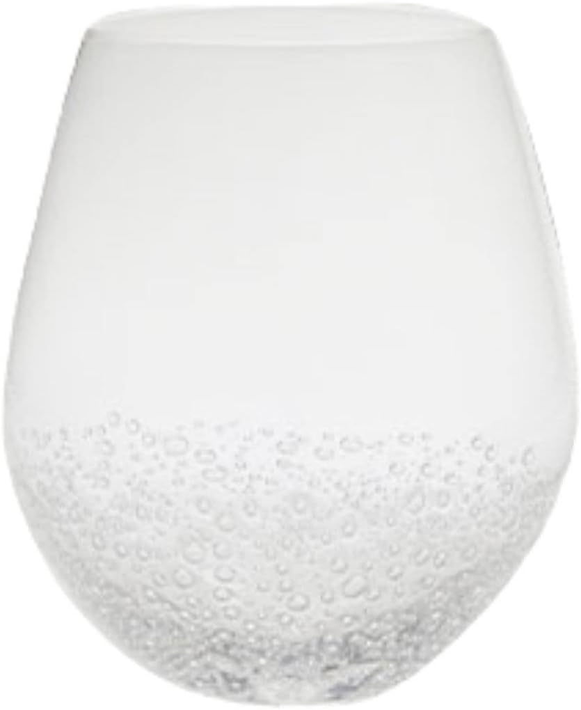 Tableau Fiz Stemless Short Beverage Glass Drinkware 4 Piece Set