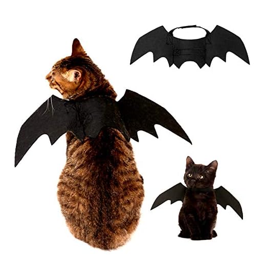 Halloween Pet Murciélago alas, PET Disfraces, adecuado para pequeños perros gatos