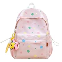 Copbopwn Kids Backpacks for Girls and Boys School Bags Waterproof Rucksack Little Star Pattern School Backpack Casual Day Pack for SchoolsTravel Lightweight Rucksack for Girls Boys
