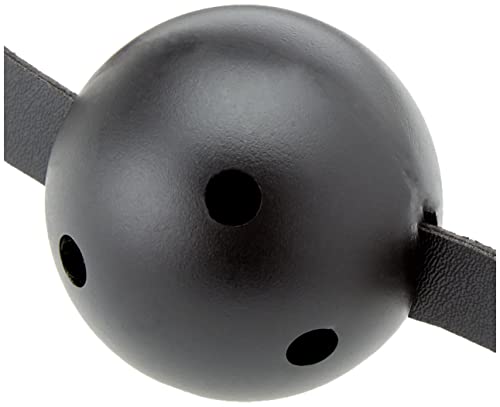 Ball gag respirant pour éviter la panique avec pinces intégrées