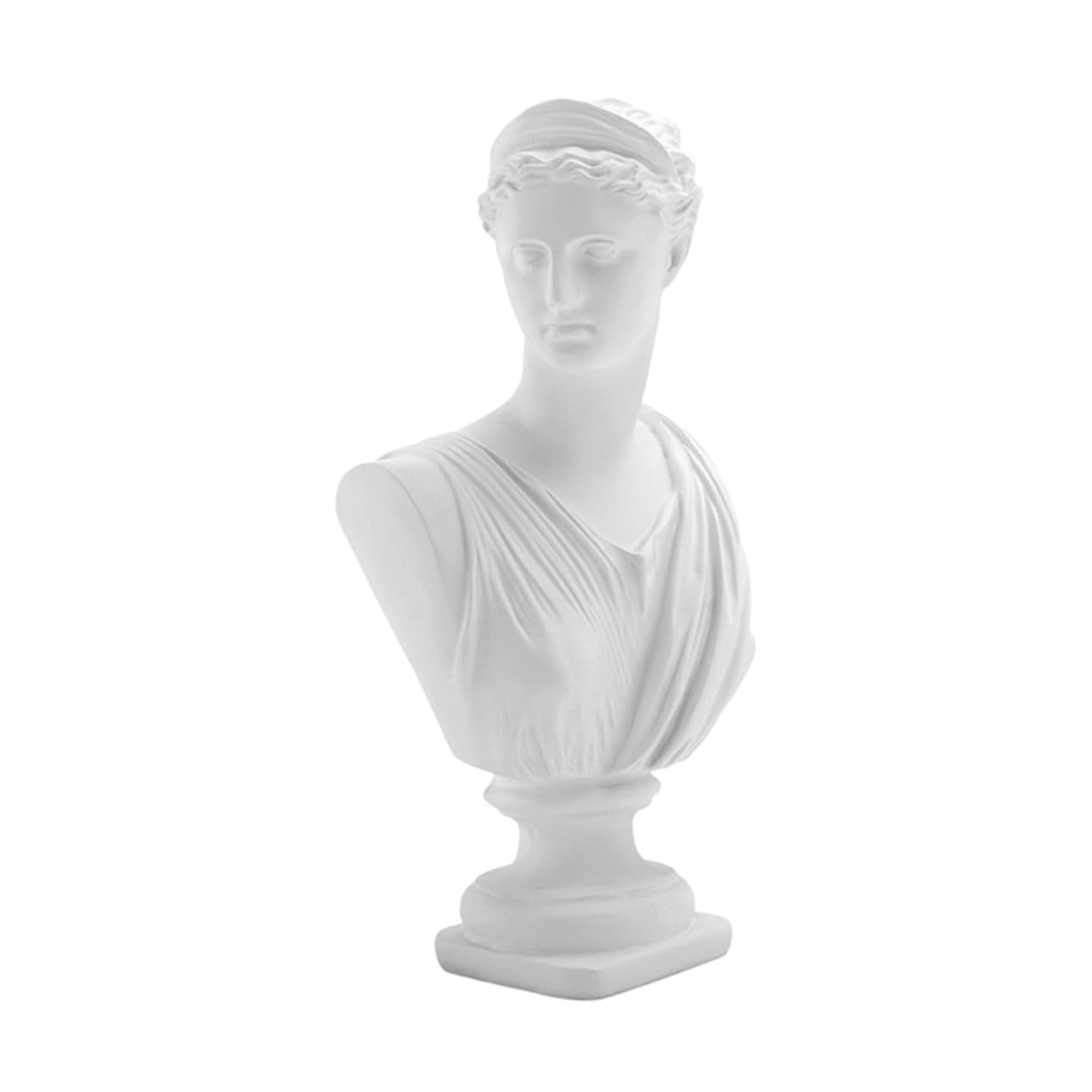 Ornement de Bureau Décoratif Buste Déesse Résine Maison et Bureau