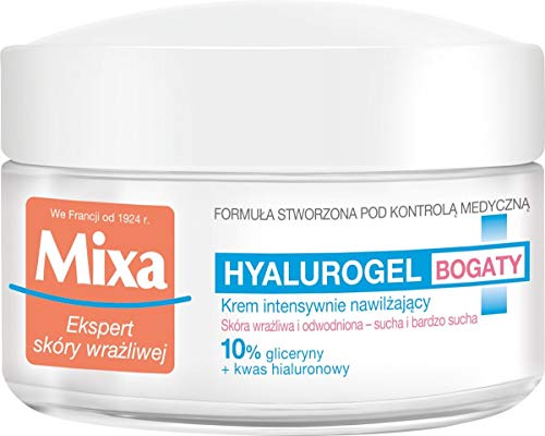 MIXA Hyalurogel Rich MOISTURISING iv Cream sensitive skin dehydrated 50ml, nicht zutreffend, 50 ml (Pack of 1)