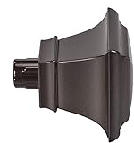 Photo Gallery mromax - finiture per asta per tende in plastica, 60 mm x 65 mm, per casa e ufficio, 6 pezzi, colore: marrone Photo Gallery mromax - finiture per asta per tende in plastica, 60 mm x 65 mm, per casa e ufficio, 6 pezzi, colore: marrone