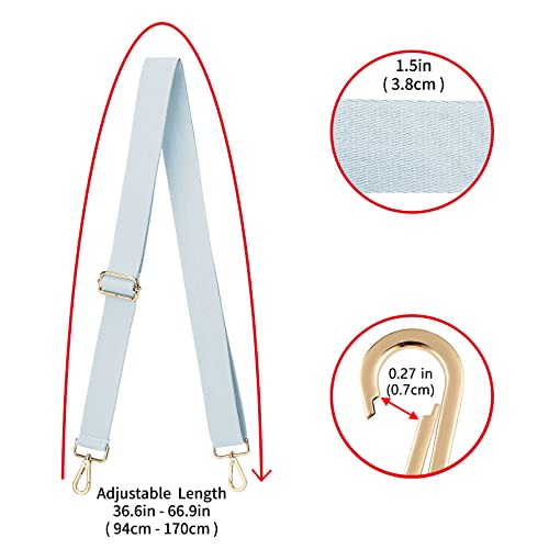 Image of ZOOEASS Wide Shoulder Strap (Solid),Adjustable Replacement Belt Crossbody Canvas Bag Handbag