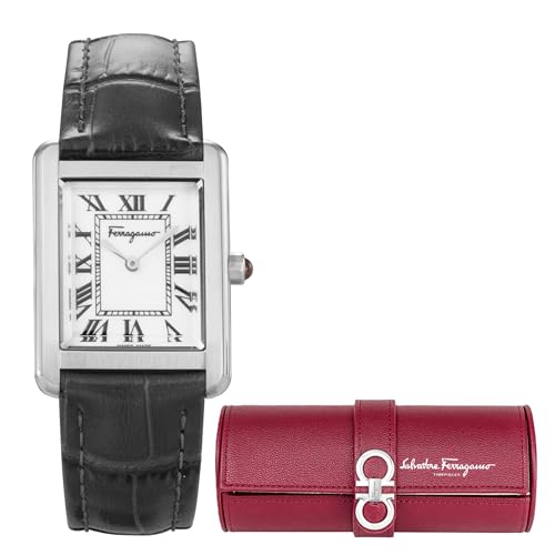 [FERRAGAMO(�t�F���K��)] �r���v ���f�B�[�X �M�t�g�Z�b�g �|�[�g���C�g �E�H�b�` �N�H�[�c ���퐶���h�� �T�t�@�C�A�K���X �z���C�g������ SFDS00725 ���f�B�[�X [����m�x���e�B�t��] [���s�A���i]