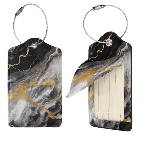 Étiquettes de voyage en cuir synthétique dos intégral étiquettes personnalisées sacs