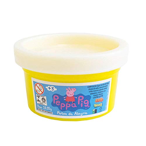Massa de Modelar Potes da Alegria, Peppa Pig, Sunny