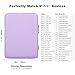 MoKo 9-11 Zoll Tablet Sleeve Tasche Tragetasche Passend für Neue 11 Zoll iPad Air M3, iPad A16 2025, iPadPro 11 M4, Air 5/4/3, iPad10/9/8th Gen, Tab S8/S9 11“, Lila