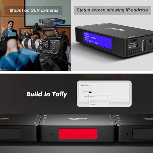 Image of 4K HDMI Video Encoder /Decoder, ZowieBox, UVC Converter, SRT /RTMP(S) /RTSP Encoder Decoder, Pass-Through Video Capture, HDMI Extender, Live Streaming to YouTube