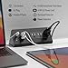 Electriduct Edge Mount Nightstand Charger 6 Amp 1 USB-C Charging Port + 3 USB-A Charging Ports, 3 AC Power Strip Outlets Clamp Desk Power Center - Black