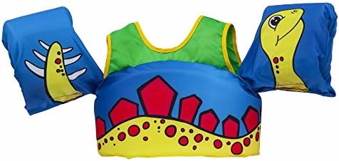 Body Glove Dinosaur Swim Life Jacket Multicolor, Child