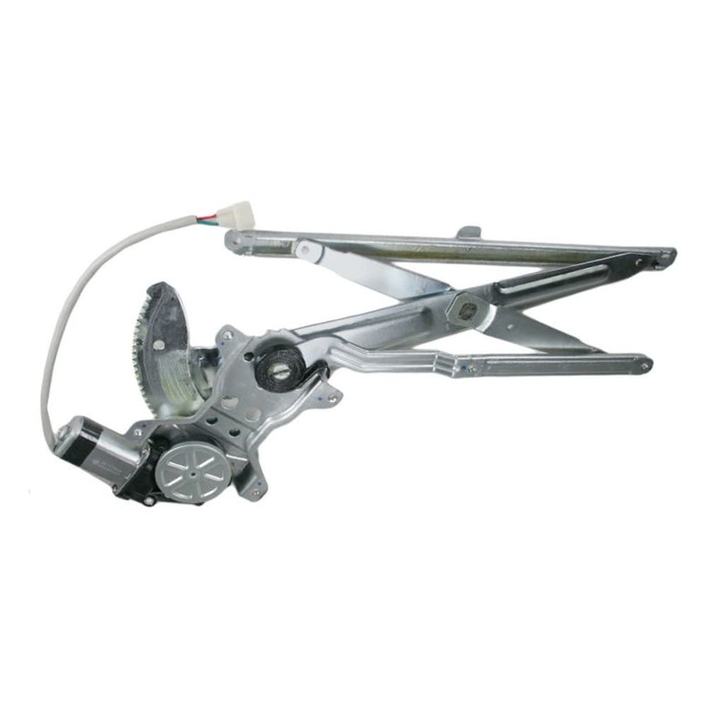 TRQ Front Right Power Window Regulator &amp; Motor Assembly Passenger Side | For 1995-2004 Toyota Tacoma TO1351132