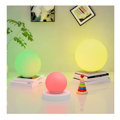 Tosuny Boule Lumineuse LED Sous-marine, Lumière Flottante Submersible pour Piscine de avec 7 Couleurs, Décoration Extérieure Rechargeable par USB-C pour Fête, Photographie et étang