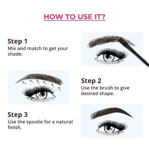 Image of Ultimate Eyebrow Drawing Palette and Eye-Spy Pen Eyeliner 12 Hour Stay Bold and 5 Step Matte Lipstick Red Edition ComboOf 3