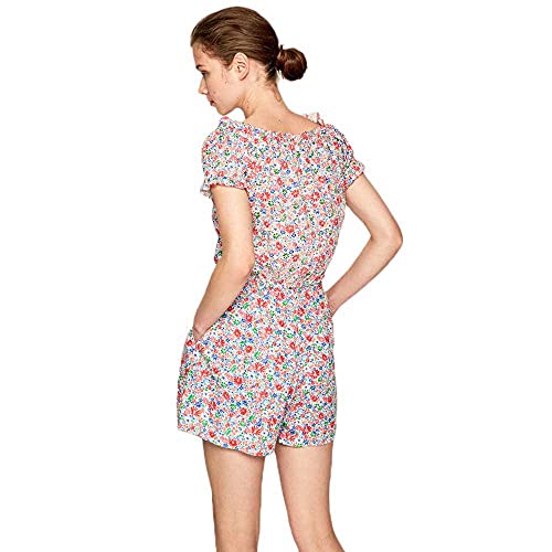 Top imprimé fleurs Pepe Jeans Meghan multicolore taille S