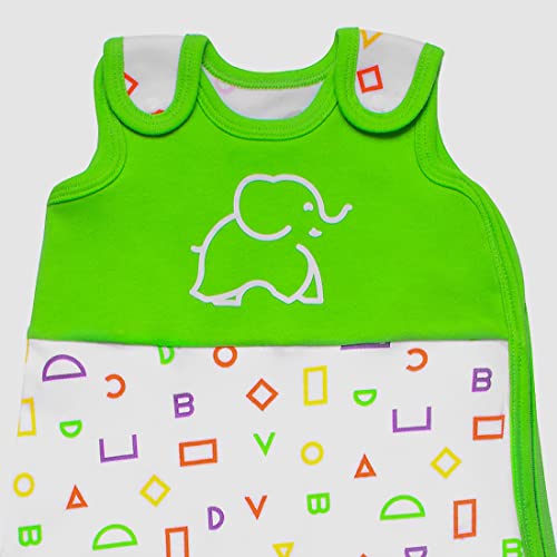 Babycircus Unisex-Baby Wearable Blanket, 100% Cotton Sleep Sack 0-6 Month, 0.5 Tog #TOP4