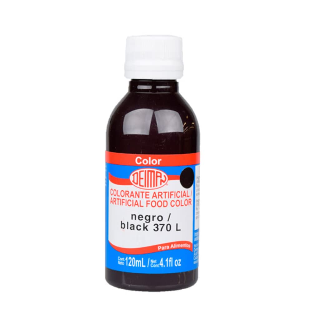 Deiman Artificial Food Color Black 370 L (4 fl oz)