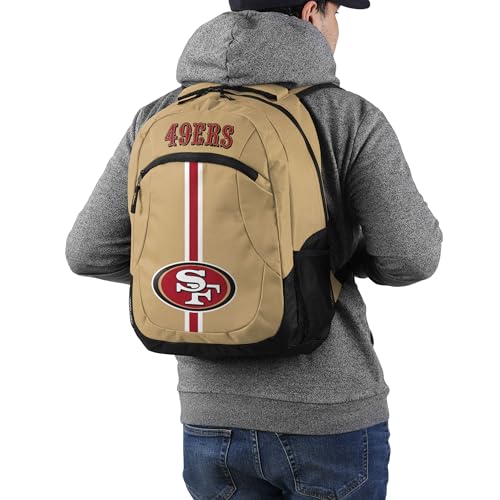 Image of FOCO San Francisco 49ers NFL Alternate Color Action Backpack - Gold