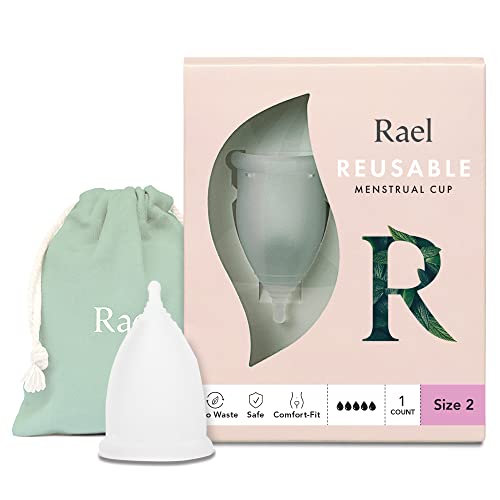 Rael Reusable Menstrual Cup for Light Flow