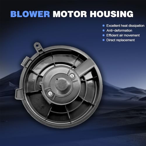 Image of 700253 Front Blower Motor Compatible with 2008 2008 2009 2010 2011 2012 2013 Nissan Rogue, 2014-2015 Rogue Select, 2007-2012 Sentra, Replace 27225-ET00A PM9377 75856 27225-JM01A