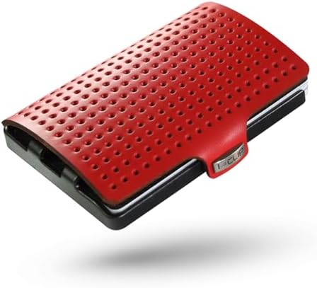 I-CLIP Original Black Ducati Red, Portefeuille, Portemonnee, Kaarthouder, Credit Card Opberger