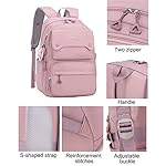 JiaYou Teen Girls Casual Backpack High Middle School Daypack Women Daily Travel Laptop Bag (1# Blue, 26 Liters) - Image 4