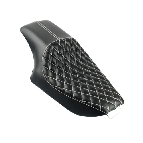 Asiento de motocicleta biplaza cosido contra el cansancio lumbar en Sportster XL883 1200
