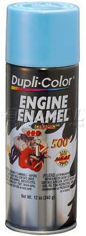 Dupli-Color Engine Enamel With Ceramic Pontiac Blue Metallic 12 Oz. Aerosol - Lot of 6