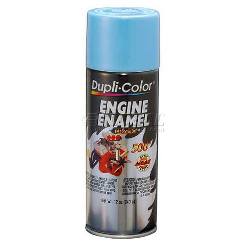 Dupli-Color Engine Enamel With Ceramic Pontiac Blue Metallic 12 Oz. Aerosol - Lot of 6