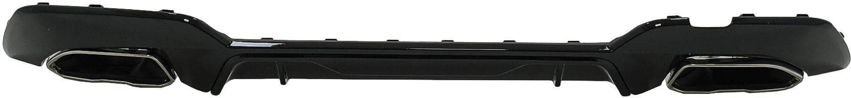 Kitt RDBMG20MPS Diffuseur de pare-chocs arrière avec embouts d'échappement chromés