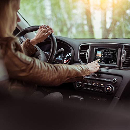 Jvc Kw-V960Bw Built In Wi-Fi For Wireless Carplay Android Auto, Cd/Dvd 6.8" Lcd Touchscreen Display, Am/Fm, Bluetooth, Mp3 Player, Usb Port, Double Din, 13-Band Eq, Siriusxm, Class D Amp, Car Radio #TOP1