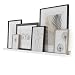 Wallniture Boston Contemporary Floating Wall Shelf - Picture Ledge for Frames Book Display White 46 Inch