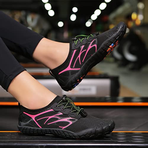 Image of ziitop Water Shoes for Men Women Beach Barefoot Swim Rock Climbing Pool Shoes Socks, Anti-Slip Breathable Quick Dry Lightweight Slip-on, Outdoor Sport Hiking Walking Boating Fishing Diving Surfing