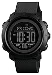 SNE Big Boys Watch Digital Sports Waterproof Military Back Light Teenager Watch (Black) 1426