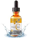 Vitamin C Serum for Face to Boost Collagen with Hyaluronic Acid and Retinol - USA Made Anti-Aging Facial Serum - Best Anti Wrinkle Solution for Younger and Brighter Skin