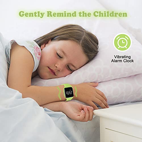 Image of Kids Watches for Girls Boys Digital Sport Watch with Step Counter Pedometer Vibration Alarm Clock, No App Waterproof Fitness Tracker Kids Watch Boys Girls Teens Students Ages 5-16