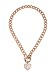 GUESS Factory Women's Rhinestone Heart Necklace