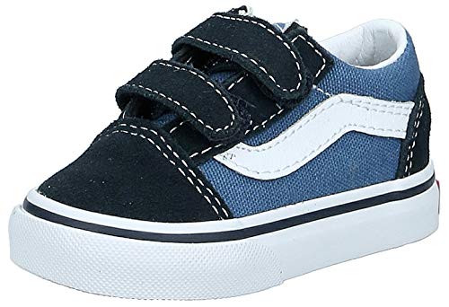 Vans Unisex Baby Old Skool V - Navy - 4.5 Infant #TOP4