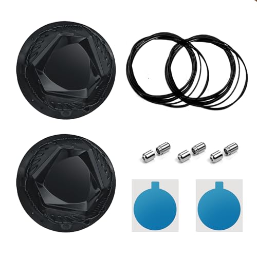 Polaris Drill-Drehbare Schnürsenkelverschlüsse und automatisches Schnürsystem, geeignet für alle Altersgruppen(Retro Black)