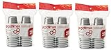 Goodtimes 2oz Mini Party Cups (3 packs of 20 cups) Perfect size for liquor shots, Jello shots,...