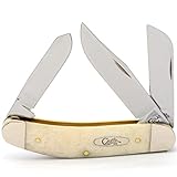 CASE XX WR Pocket Knife Natural Bone Sowbelly Item #22728 - (TB6339 SS) - Length Closed: 3 7/8 Inches